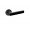Дверные ручки CROMA SERA MP24 (AL6/AL6 черный матовый/черный)