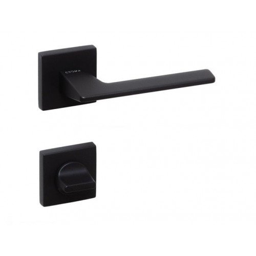 Дверные ручки CROMA VIA-S MP24 (AL6 черный )WC