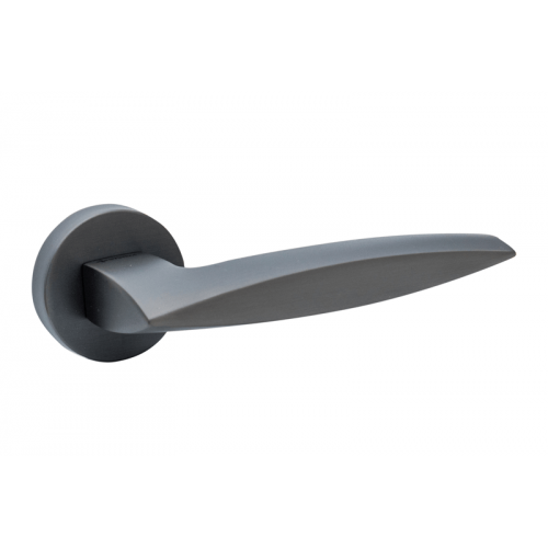 Дверные ручки SYSTEM GARNET BBN (Черный матовый никель)
