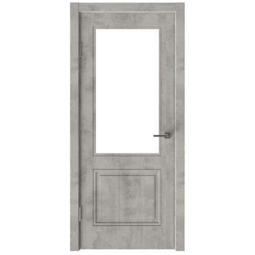 Межкомнатная дверь Istok Doors Next 405 ДО Бетон  серый