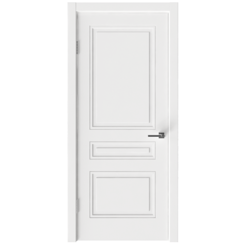 Межкомнатная дверь Istok Doors  Next 406 ДГ Сатин белый