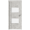 Istok Doors Стиль-4 ДЧ бетон снежный стекло белое лакобель