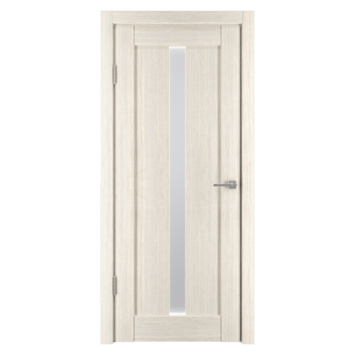 Межкомнатная дверь Istok Doors Вертикаль-2 ДЧ светлое стекло капучино