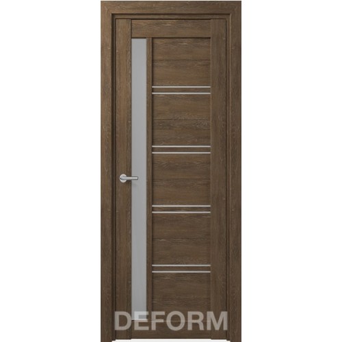 Дверь межкомнатная DEFORM D19 дуб шале корица