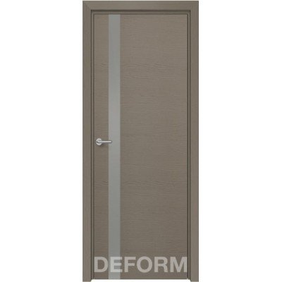 Дверь межкомнатная DEFORM H2 дуб французский серый 