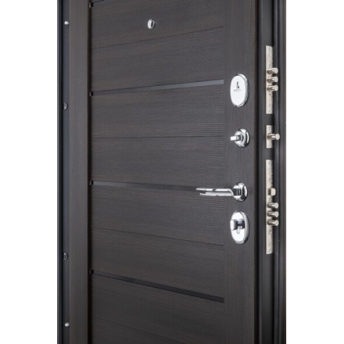 Дверь входная металлическая Эльпорта PORTA S4.П22 (Almon 28/Wenge Veralinga)