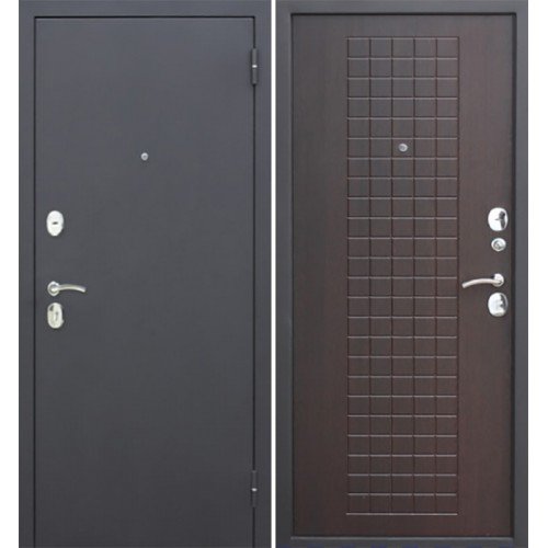 Дверь входная металлическая Гарда муар 8 мм (венге)